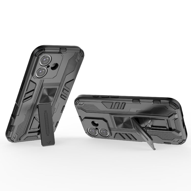 For iPhone 16 Supersonic PC + TPU Holder Phone Case