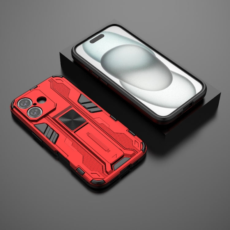 For iPhone 16 Supersonic PC + TPU Holder Phone Case
