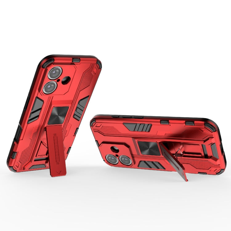 For iPhone 16 Supersonic PC + TPU Holder Phone Case
