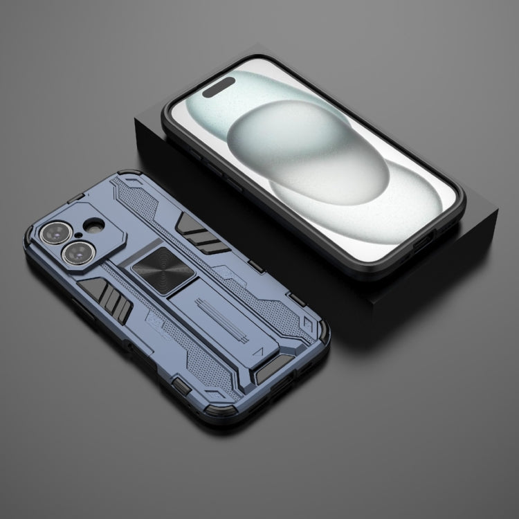 For iPhone 16 Supersonic PC + TPU Holder Phone Case