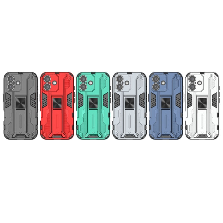 For iPhone 16 Supersonic PC + TPU Holder Phone Case