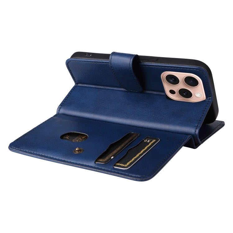 For iPhone 16 Pro Multi-Function Wallet 10 Card Slots Leather Phone Case