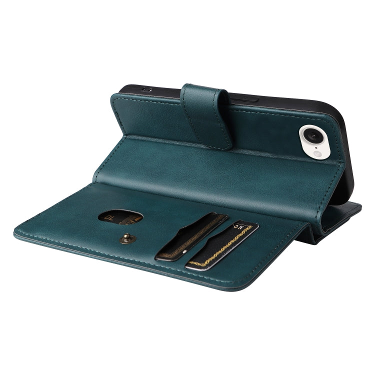 For iPhone 17e / 16e Multi-Function Wallet 10 Card Slots Leather Phone Case