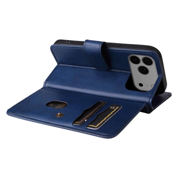 For iPhone 17 Pro Max Multi-Function Wallet 10 Card Slots Leather Phone Case