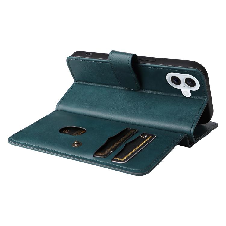 For iPhone 17 Multi-Function Wallet 10 Card Slots Leather Phone Case