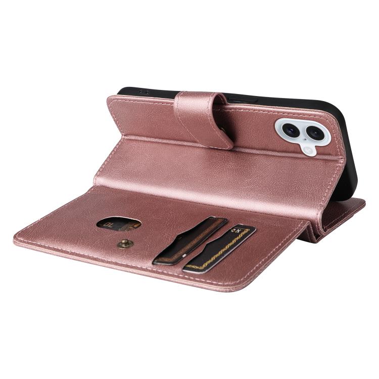 For iPhone 17 Multi-Function Wallet 10 Card Slots Leather Phone Case