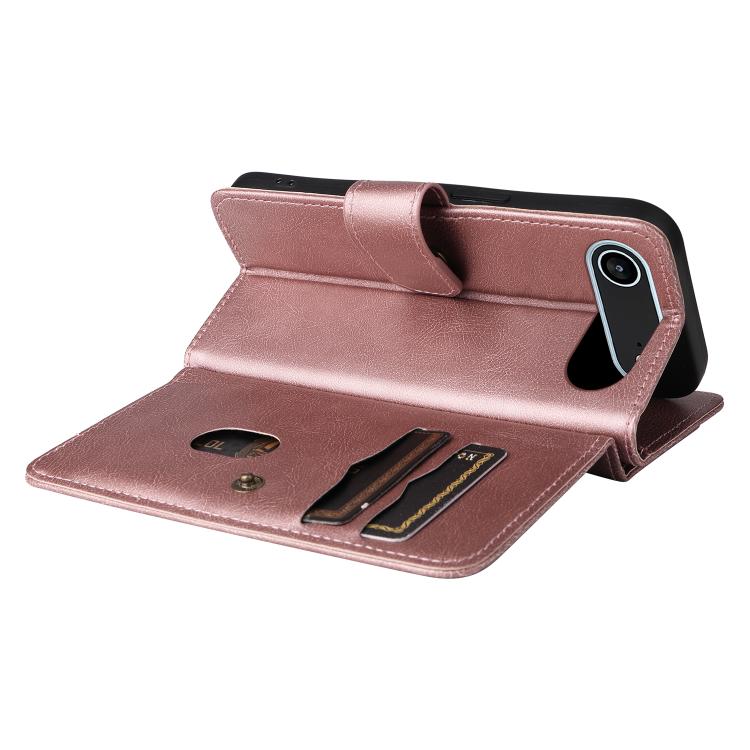 For iPhone Air Multi-Function Wallet 10 Card Slots Leather Phone Case
