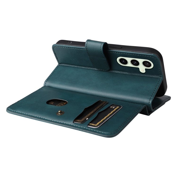 For Galaxy S24 FE 5G Multi-Function Wallet 10 Card Slots Leather Phone Case