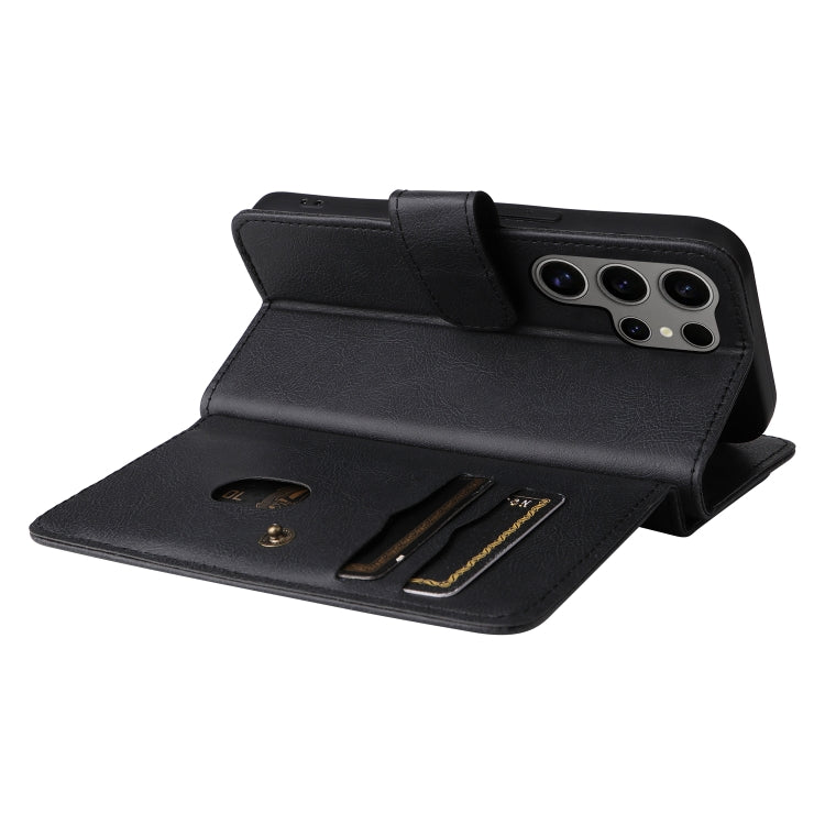 For Galaxy S25 Ultra 5G Multi-Function Wallet 10 Card Slots Leather Phone Case