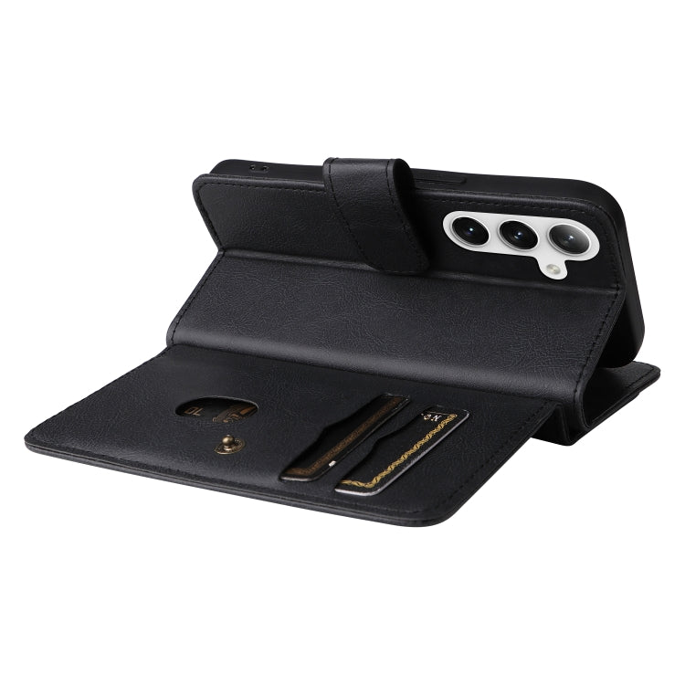 For Galaxy S25 / S24 5G Multi-Function Wallet 10 Card Slots Leather Phone Case