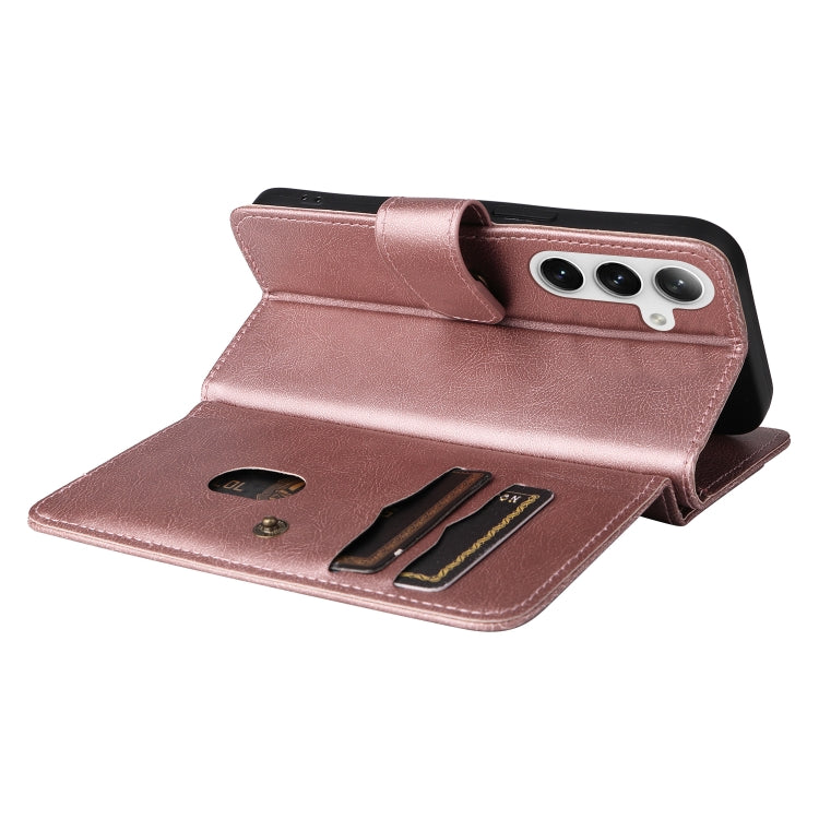 For Galaxy S25 / S24 5G Multi-Function Wallet 10 Card Slots Leather Phone Case