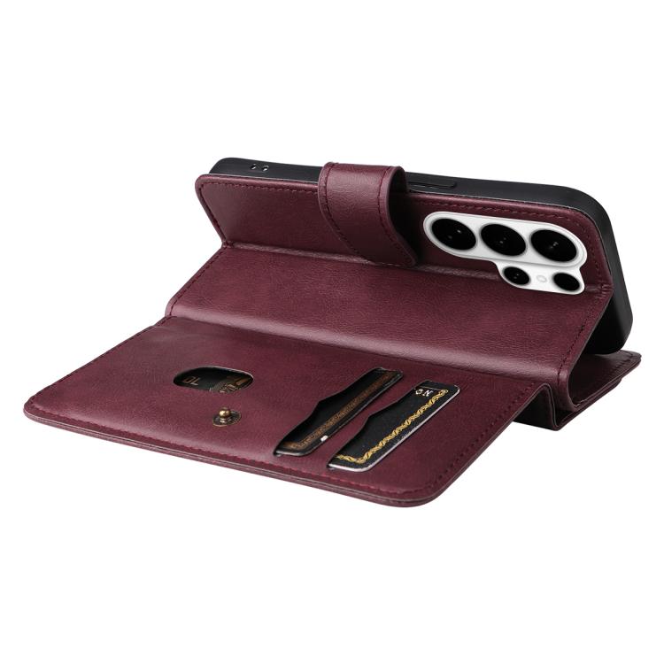 For Galaxy S26 Ultra 5G Multi-Function Wallet 10 Card Slots Leather Phone Case