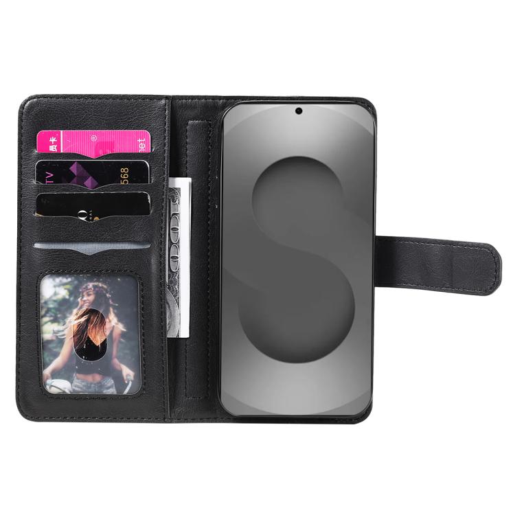 For Galaxy S26 Ultra 5G Multi-Function Wallet 10 Card Slots Leather Phone Case