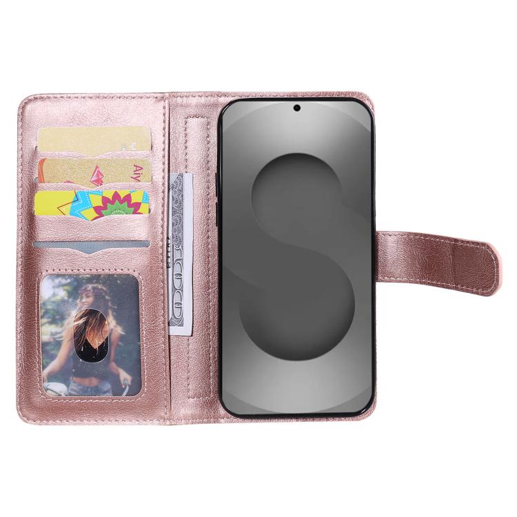For Galaxy S26 Ultra 5G Multi-Function Wallet 10 Card Slots Leather Phone Case
