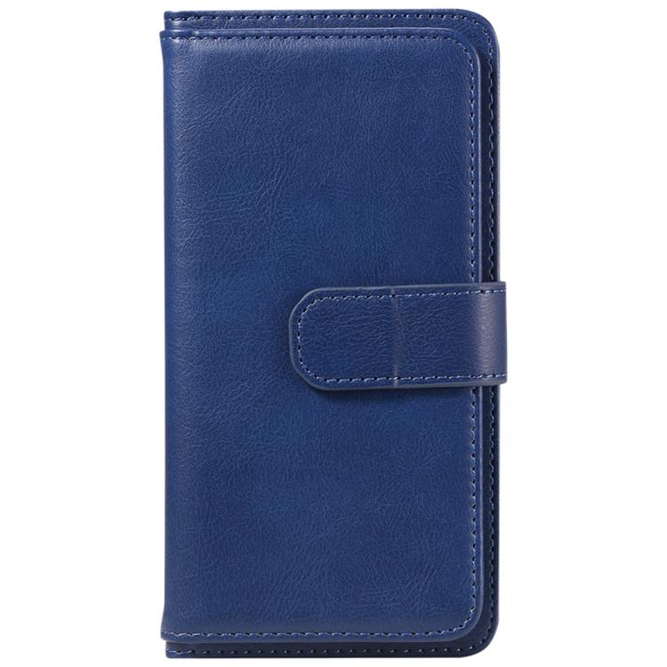 For Galaxy S26 Edge 5G Multi-Function Wallet 10 Card Slots Leather Phone Case