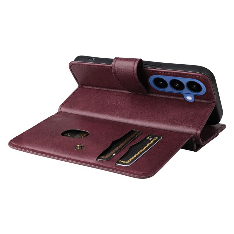 For Galaxy S26 5G Multi-Function Wallet 10 Card Slots Leather Phone Case