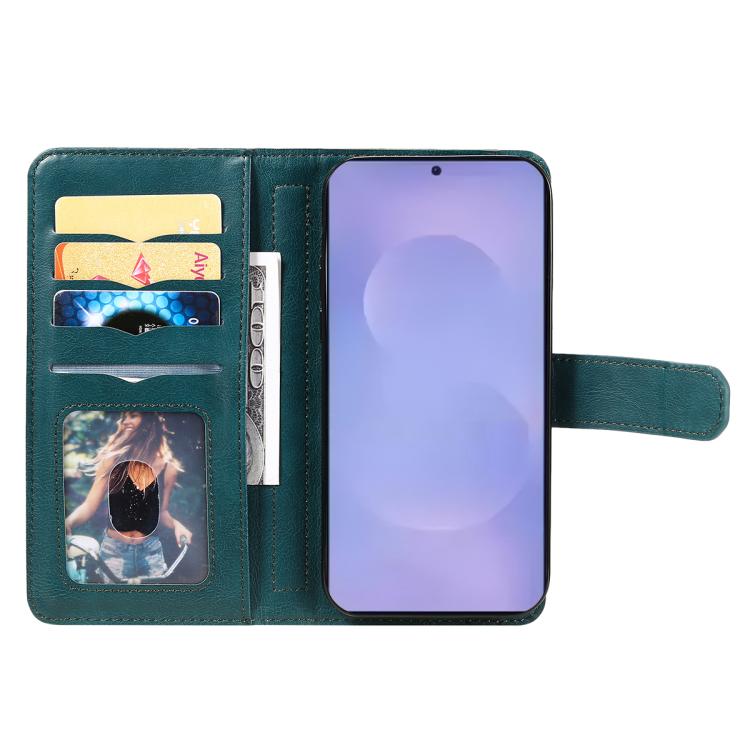For Galaxy S26 5G Multi-Function Wallet 10 Card Slots Leather Phone Case