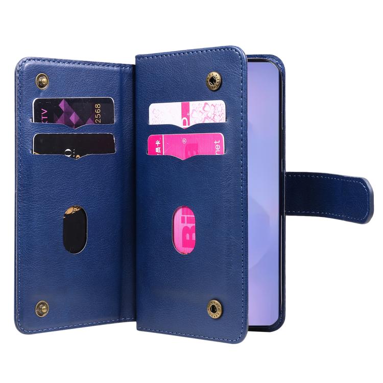 For Galaxy S26 5G Multi-Function Wallet 10 Card Slots Leather Phone Case