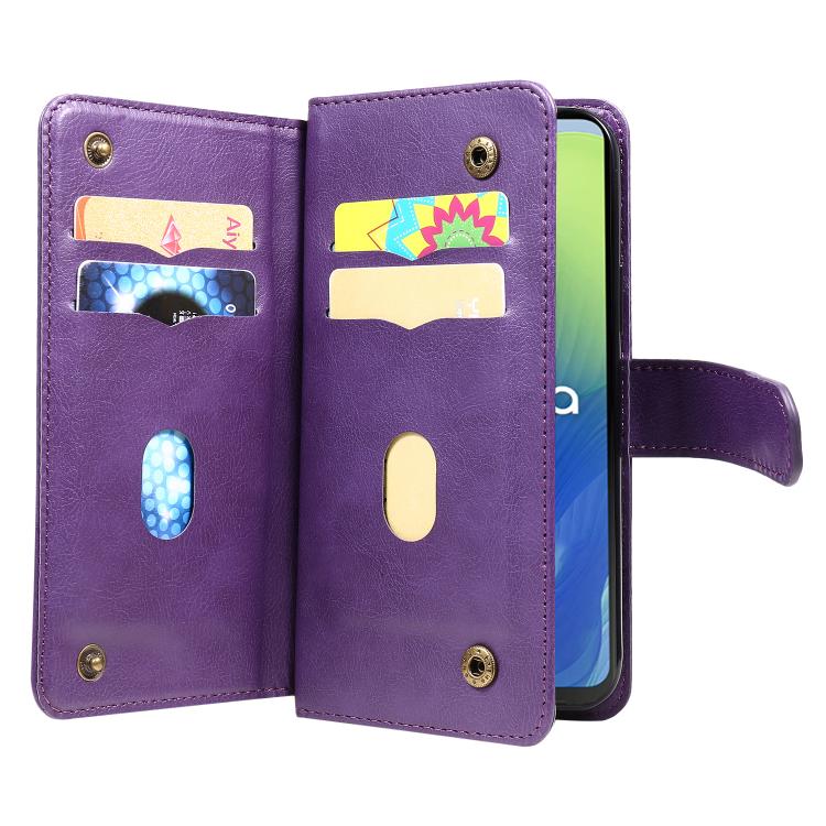 For Motorola Edge 70 Fusion 5G Multi-Function Wallet 10 Card Slots Leather Phone Case