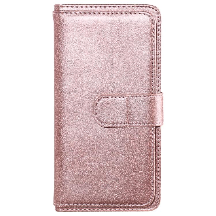 For Motorola Edge 70 Fusion 5G Multi-Function Wallet 10 Card Slots Leather Phone Case