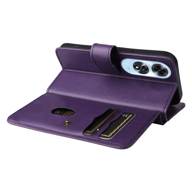 For OPPO A60 4G Multi-Function Wallet 10 Card Slots Leather Phone Case