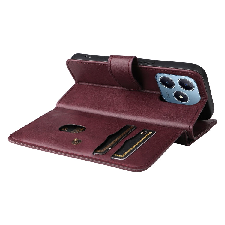 For Realme C63 / C61 / Note 60 Multi-Function Wallet 10 Card Slots Leather Phone Case