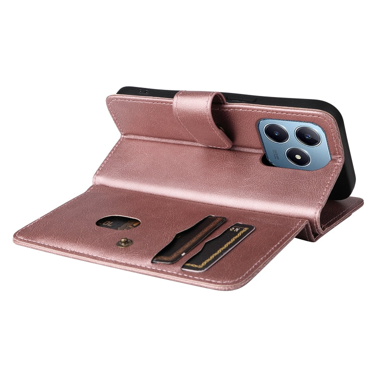 For Realme C63 / C61 / Note 60 Multi-Function Wallet 10 Card Slots Leather Phone Case