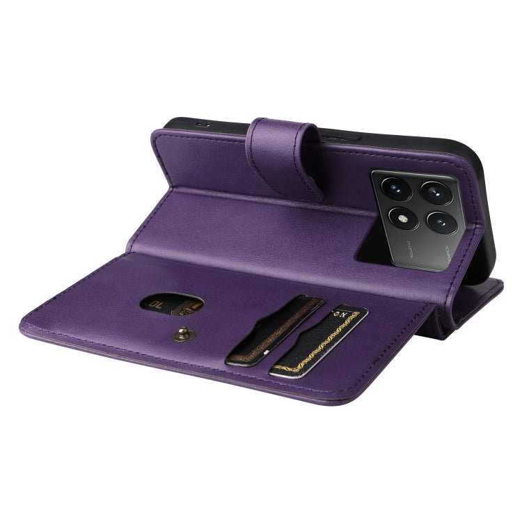 For Xiaomi Poco F6 Pro Multi-Function Wallet 10 Card Slots Leather Phone Case