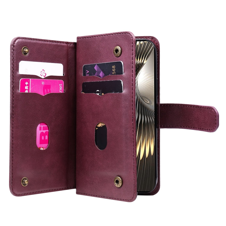For Xiaomi Poco F6 Multi-Function Wallet 10 Card Slots Leather Phone Case