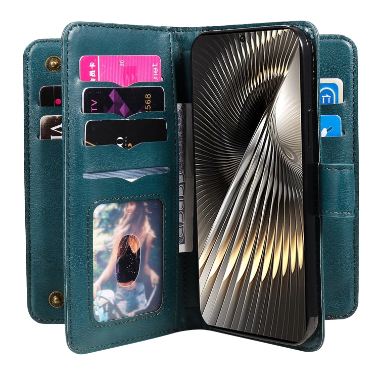 For Xiaomi Poco F6 Multi-Function Wallet 10 Card Slots Leather Phone Case