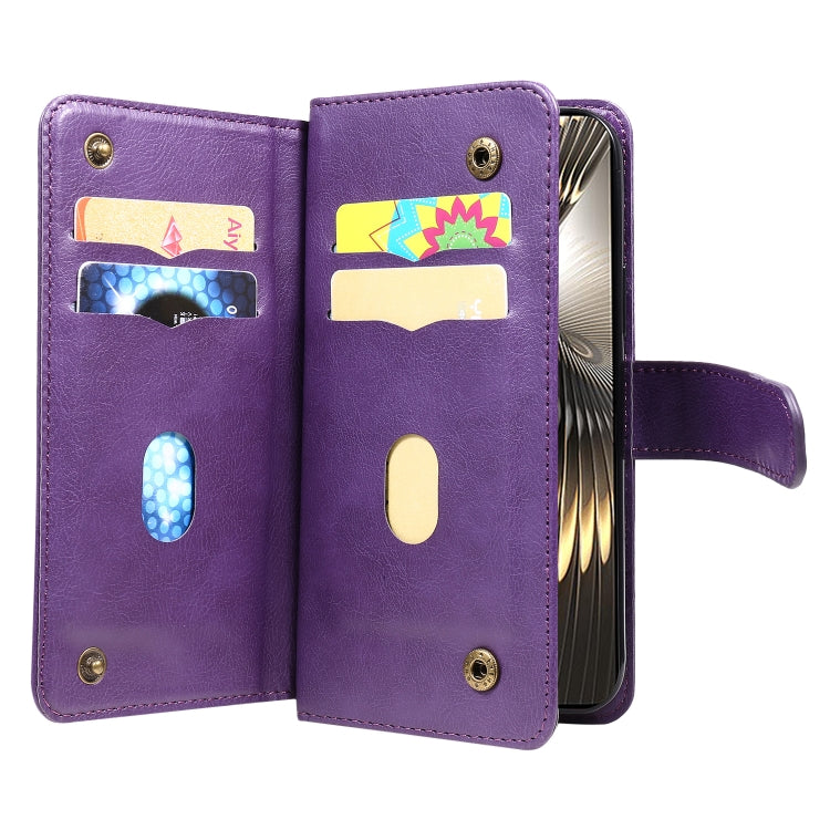 For Xiaomi Poco F6 Multi-Function Wallet 10 Card Slots Leather Phone Case