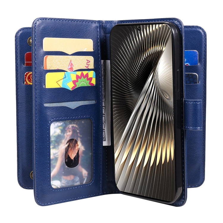 For Xiaomi Poco F6 Multi-Function Wallet 10 Card Slots Leather Phone Case