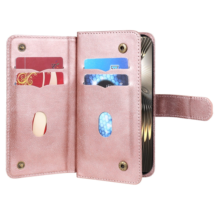For Xiaomi Poco F6 Multi-Function Wallet 10 Card Slots Leather Phone Case