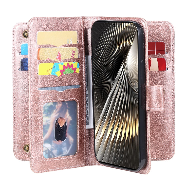 For Xiaomi Poco F6 Multi-Function Wallet 10 Card Slots Leather Phone Case