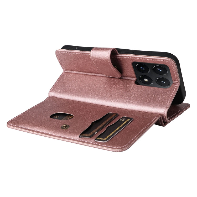 For Xiaomi 14T Multi-Function Wallet 10 Card Slots Leather Phone Case