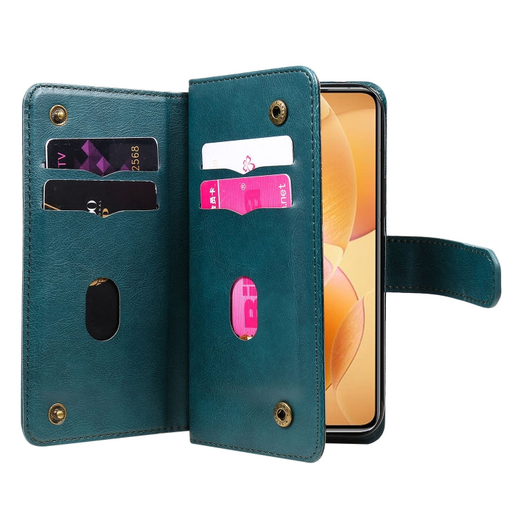For Xiaomi 14T Pro Multi-Function Wallet 10 Card Slots Leather Phone Case