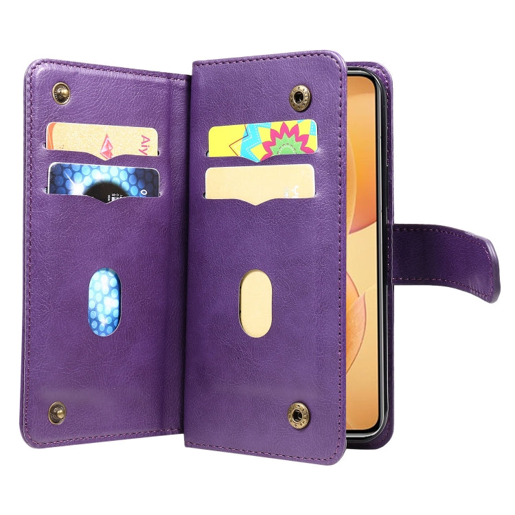 For Xiaomi 14T Pro Multi-Function Wallet 10 Card Slots Leather Phone Case
