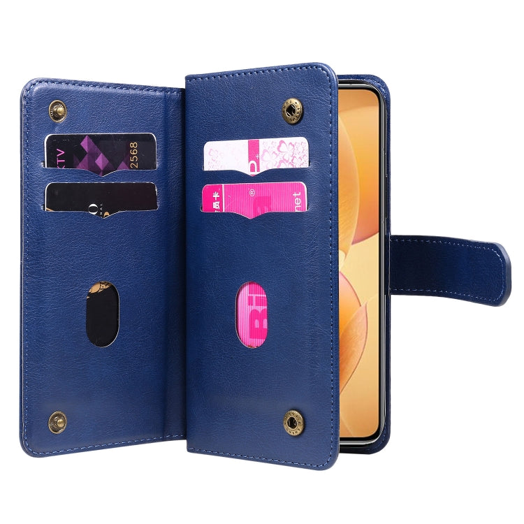 For Xiaomi 14T Pro Multi-Function Wallet 10 Card Slots Leather Phone Case