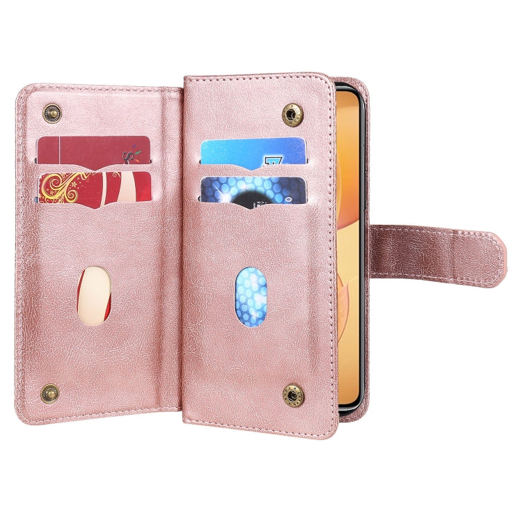 For Xiaomi 14T Pro Multi-Function Wallet 10 Card Slots Leather Phone Case