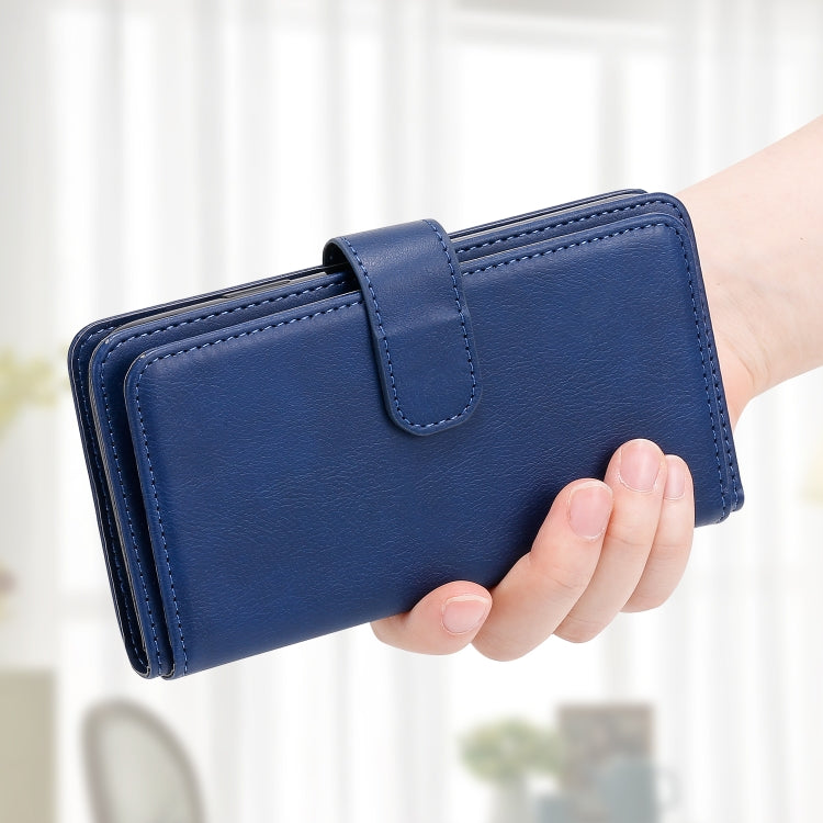 For Redmi 14C 4G Global Multi-Function Wallet 10 Card Slots Leather Phone Case