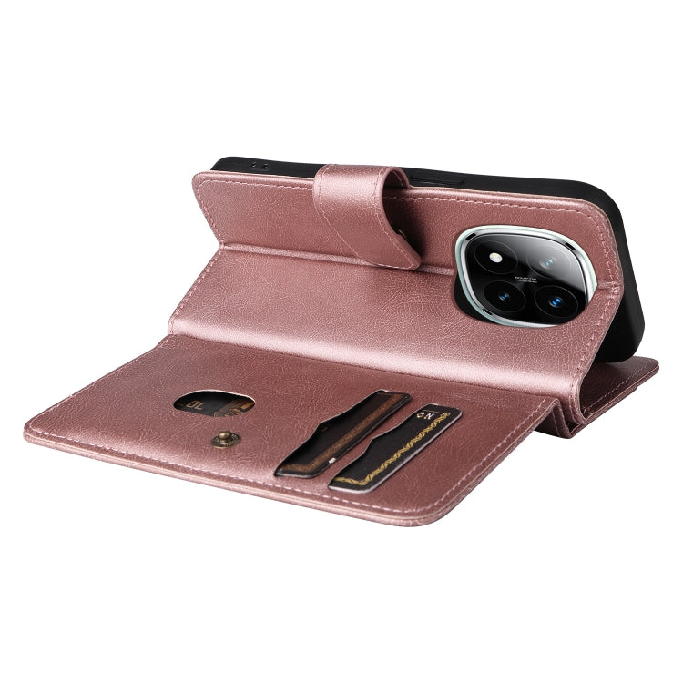 For Redmi Note 14 Pro / 14 Pro+ 5G Multi-Function Wallet 10 Card Slots Leather Phone Case
