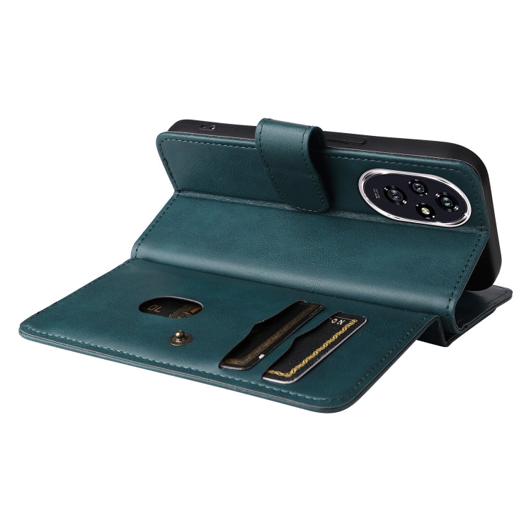 For Honor 200 Multi-Function Wallet 10 Card Slots Leather Phone Case