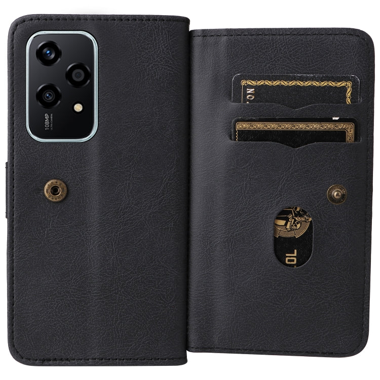 For Honor 200 Lite Global Multi-Function Wallet 10 Card Slots Leather Phone Case