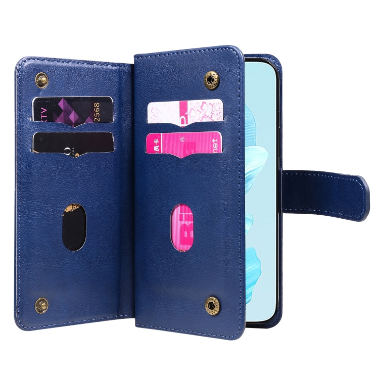 For Honor 200 Lite Global Multi-Function Wallet 10 Card Slots Leather Phone Case