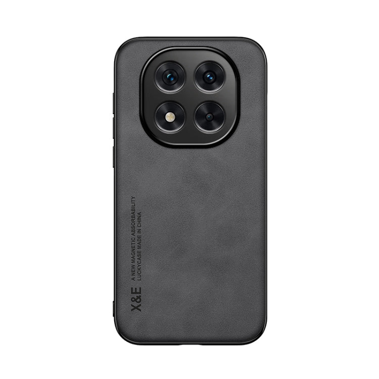 For Redmi Note 14 Pro+ 5G Skin Feel Magnetic Leather Back Phone Case
