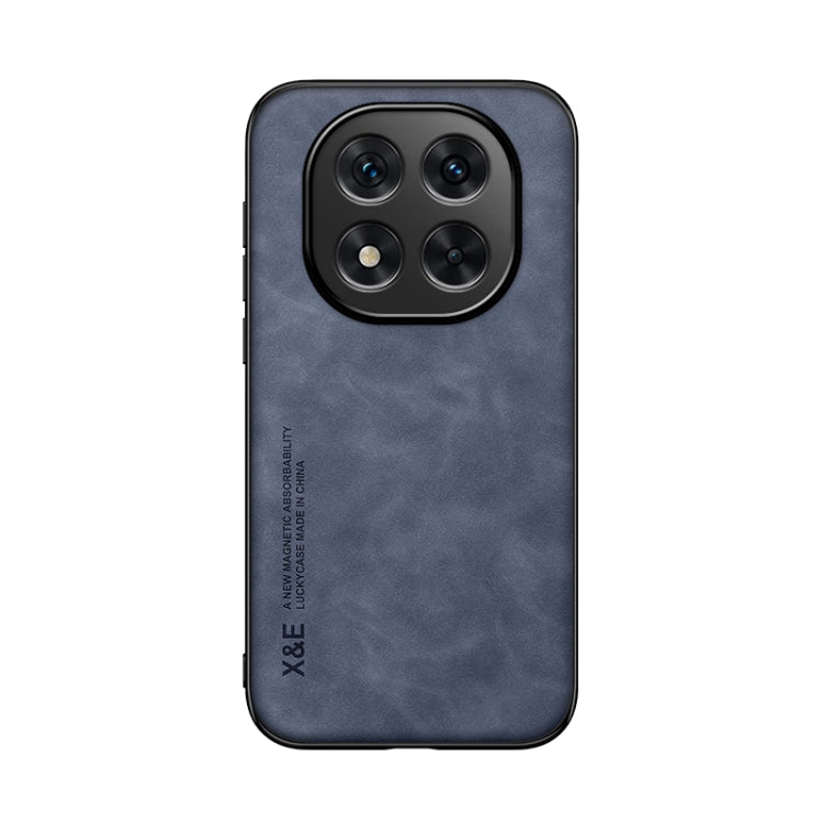 For Redmi Note 14 Pro+ 5G Skin Feel Magnetic Leather Back Phone Case