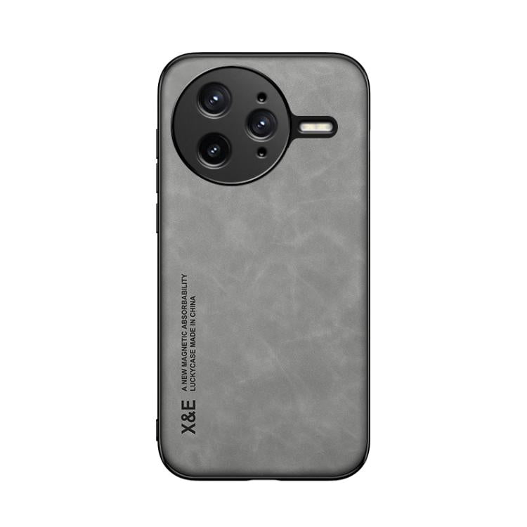 For Redmi K80 Pro Skin Feel Magnetic Leather Back Phone Case