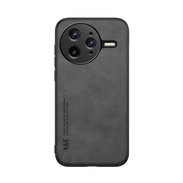 For Redmi K80 Pro Skin Feel Magnetic Leather Back Phone Case
