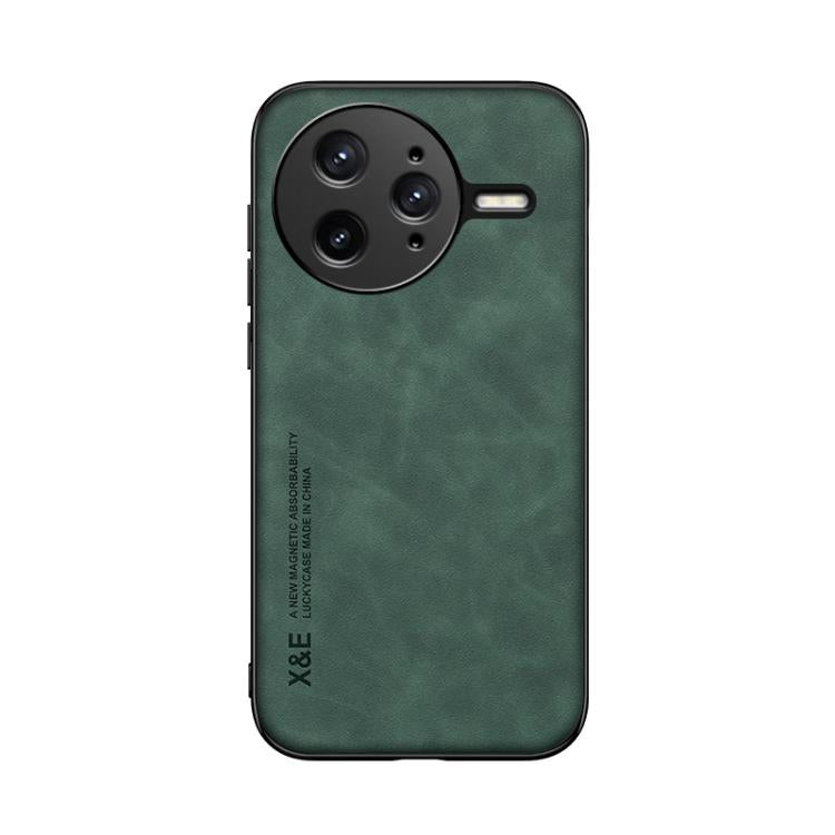 For Redmi K80 Pro Skin Feel Magnetic Leather Back Phone Case
