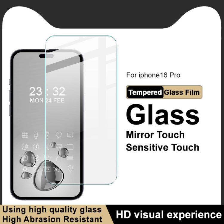 For iPhone 16 Pro imak H Series Full Screen Tempered Glass Film